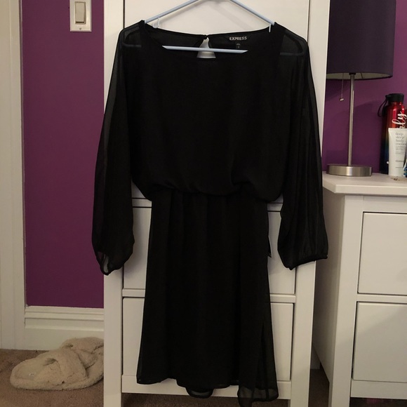 Women’s Express Black Dress - S - Picture 1 of 13